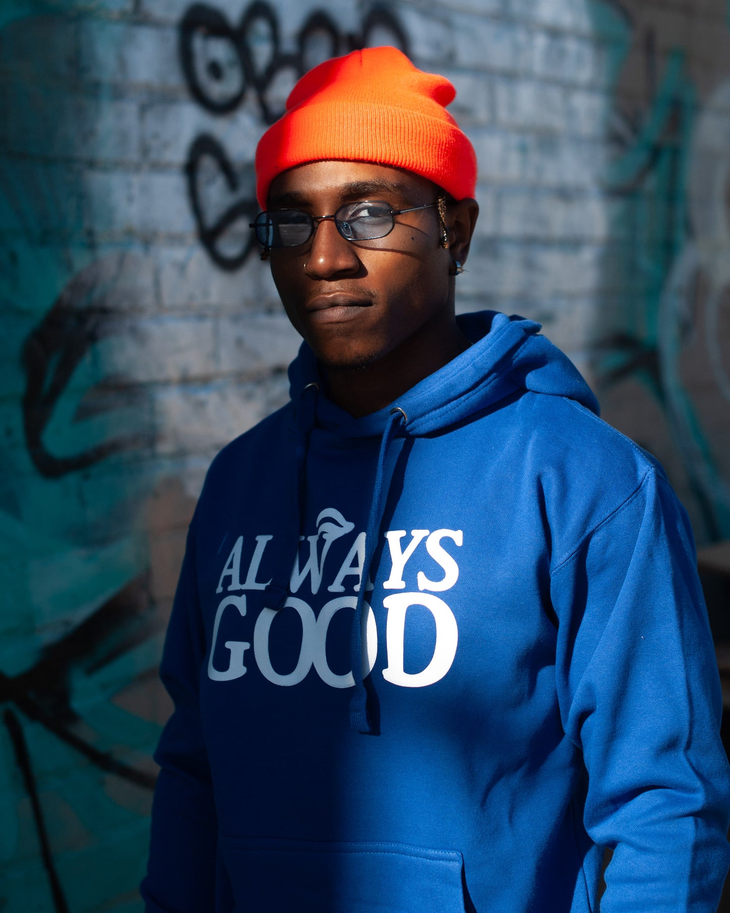 Always Good Hoodie Blue