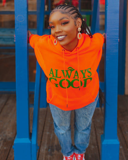 Always Good Hoodie Orange