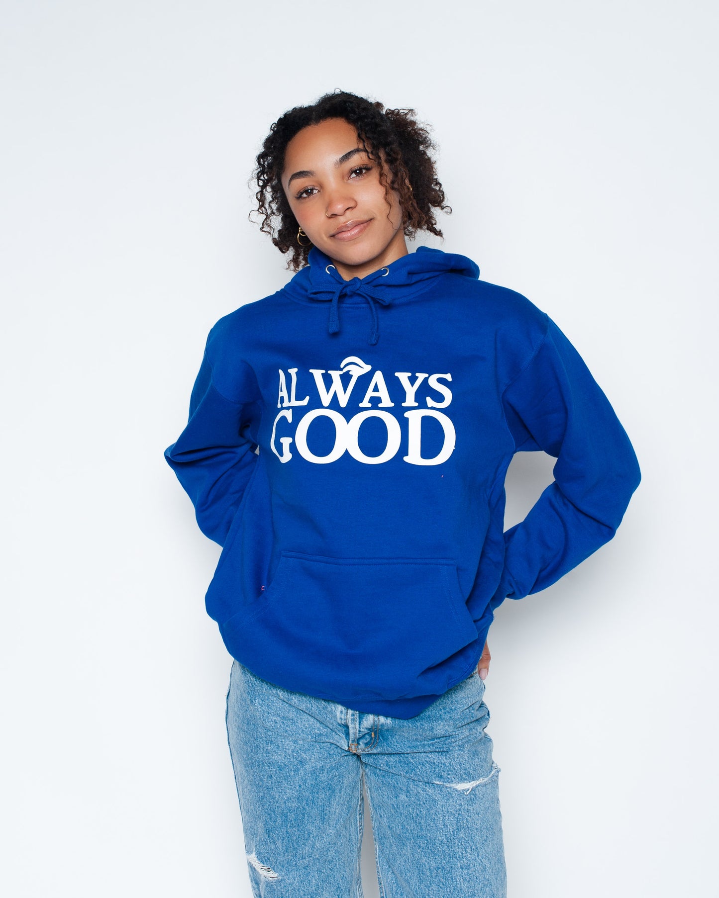 Always Good Hoodie Blue